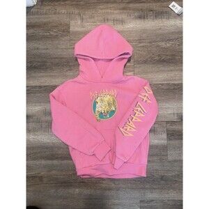 Tillys def leppard hoodies Pink Size s